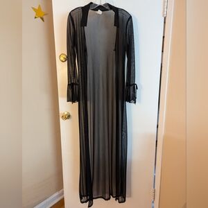Sheer Maxi Duster in Medium